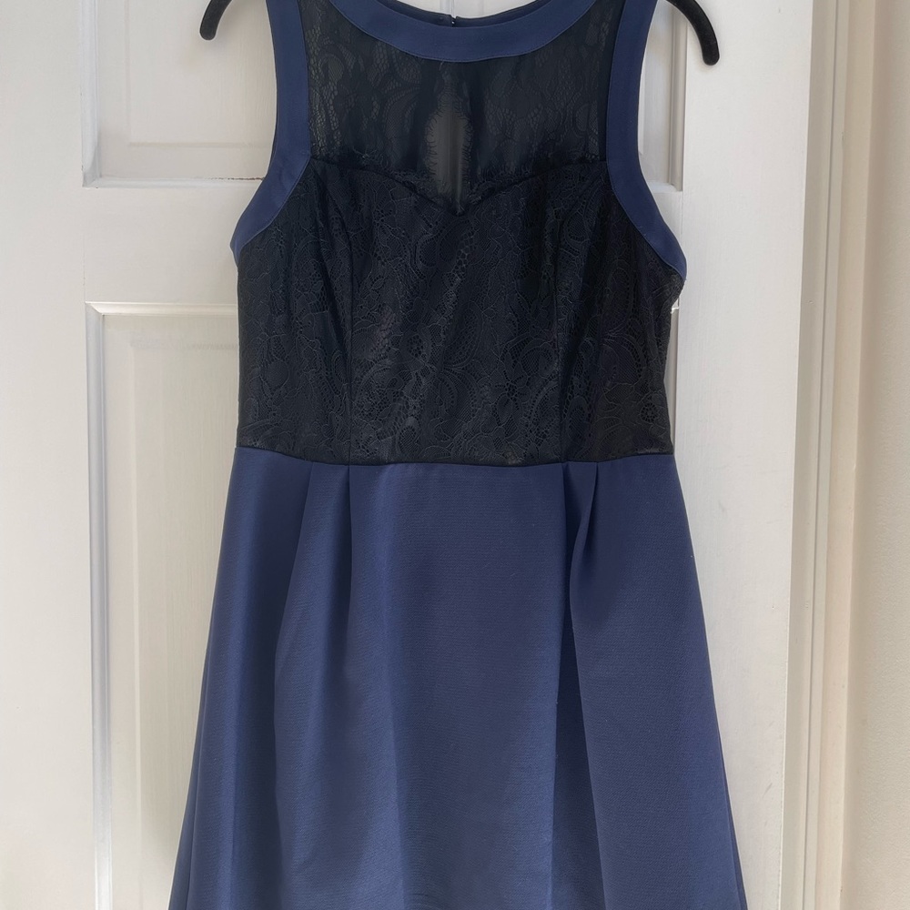 NWT BCBGeneration Fit and Flare Lace Dress